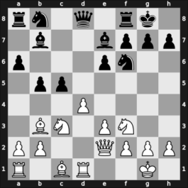 1956 USSR Ch Semifinal – Round 10 – Furman, Slavomir – 1/2-1/2 – Polugaevsky, Lev – G12