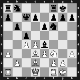 1956 USSR Ch Semifinal – Round 17 – Petrosian, Tigran A. – 1/2-1/2 – Buslaev, Aleksander – G17