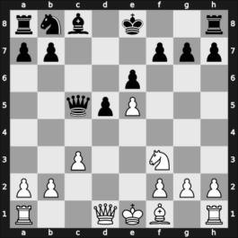 1956 YUG Ch – Round 19 – Ivkov, Borislav – 1-0 – Djaja, Dragutin – G12