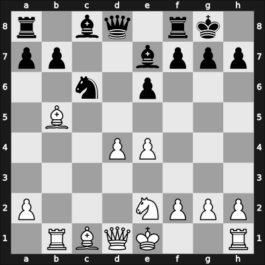 1956 YUG-GER – Round 1.5 – Teschner, Rudolf – 1/2-1/2 – Trifunovic, Petar – G5