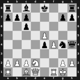 1956 Zittau-A 6th – Round 4 – Schlieder, Rolf – 1-0 – Groiss, Werner – G16