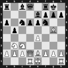 1957 Bern – Round 1 – Blau, Max – 0-1 – Euwe, Max – G4