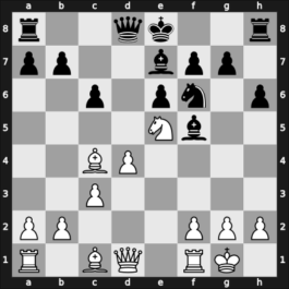 1957 Bratislava Bratislava SVK – Round 1 – Blatny, Frantisek – 1/2-1/2 – Zita, Frantisek – G2