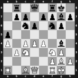 1957 Bratislava Bratislava SVK – Round 6 – Zita, Frantisek – 1/2-1/2 – Filip, Miroslav – G24