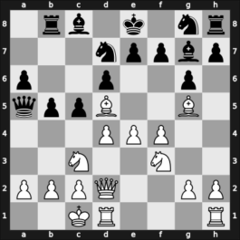 1957 Bratislava Bratislava SVK – Round 6 – Fuchs, Reinhart – 1/2-1/2 – Sandor, Bela – G27