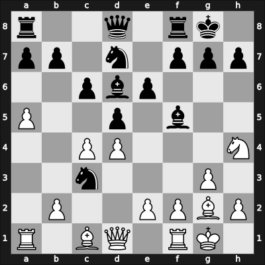 1957 CAN Ch – Round 3.5 – Ridout Howard – 0-1 – Fuster, Geza – G8