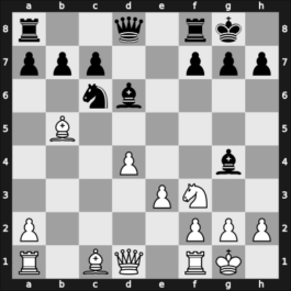 1957 CSR Ch – Round 14 – Olexa, Vilem – 0-1 – Jezek, Jaroslav – G56