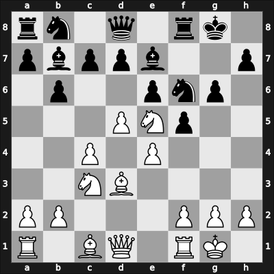 1957 CSR Ch – Round 15 – Pachman, Ludek – 1-0 – Blatny, Frantisek – G63