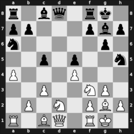 1957 CSR Ch sf – Round 10 – Klir, Jaroslav – 1/2-1/2 – Ratolistka, Josef – G38
