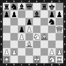 1957 CSR Ch sf – Round 14 – Hasek, Josef – 1/2-1/2 – Ratolistka, Josef – G50