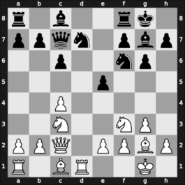 1957 CSR Ch sf – Round 15 – Ratolistka, Josef – 1-0 – Wolf, Rudolf – G55