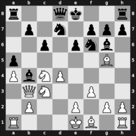 1957 CSR-ITA Prague CZE – Round 1 – Ferrantes, Giovanni – 1/2-1/2 – Ujtelky, Maximilian – G2