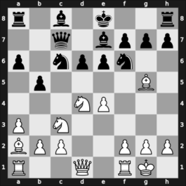1957 CSR-ITA Prague CZE – Round 1 – Paoli, Enrico – 1/2-1/2 – Rejfir, Josef – G7