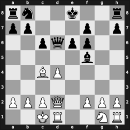 1957 Clare Benedict Cup 04th – Round 1 – Dueckstein, Andreas – 1/2-1/2 – Bouwmeester, Hans – G8