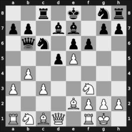 1957 Clare Benedict Cup 04th – Round 2 – Bhend, Edwin – 1/2-1/2 – Dueckstein, Andreas – G19