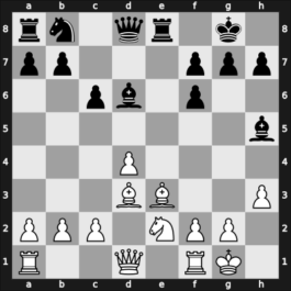 1957 Clare Benedict Cup 04th – Round 3 – Johner, Hans – 1/2-1/2 – Pfeiffer, Gerhard – G21