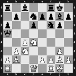 1957 DDR Ch 08th – Round 2 – Franz, Joachim – 1-0 – Handel, Horst – G13