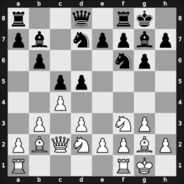 1957 DDR Ch 08th – Round 4 – Franz, Joachim – 1/2-1/2 – Mannsfeld, Peter – G27