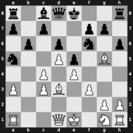 1957 Soemmerda (DDR Ch 08th) – Round 6 – Starck, Bodo – 0-1 – Handel, Horst – G38