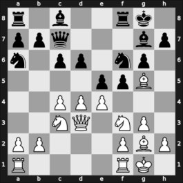 1957 DDR Ch 08th – Round 6 – Eising, Johannes – 1-0 – Mannsfeld, Peter – G40