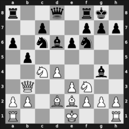 1957 DDR Ch 08th – Round 7 – Bertholdt, Dieter – 1/2-1/2 – Fuchs, Reinhart – G42