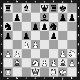 1957 DDR Ch 08th – Round 7 – Golz, Werner – 1/2-1/2 – Franz, Joachim – G43