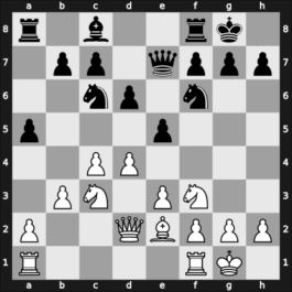 1957 DDR Ch 08th – Round 7 – Malich, Burkhard, Dr. – 1-0 – Braun, Gottfried, Dr. – G44