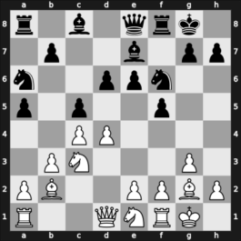 1957 DDR Ch 08th – Round 8 – Fuchs, Reinhart – 1-0 – Franz, Joachim – G51