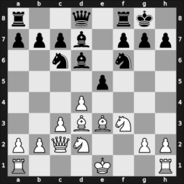 1957 DDR Ch 08th – Round 8 – Schmidt, Hermann – 0-1 – Golz, Werner – G55