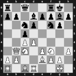 1957 DDR Ch 08th – Round 9 – Handel, Horst – 1-0 – Pakulla, Rudolf – G57