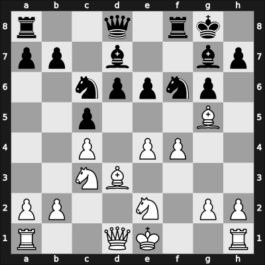 1957 DDR Ch 08th – Round 9 – Golz, Werner – 0-1 – Eising, Johannes – G58