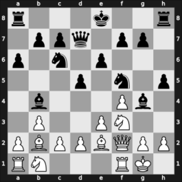 1957 DDR Ch 08th – Round 9 – Franz, Joachim – 1-0 – Schmidt, Hermann – G62