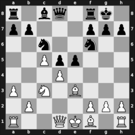 1957 DDR Ch 08th – Round 10 – Bertholdt, Dieter – 1-0 – Handel, Horst – G68