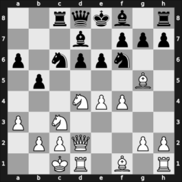 1957 DDR Ch 08th – Round 10 – Kallas, Hans Joachim – 0-1 – Malich, Burkhard, Dr. – G69