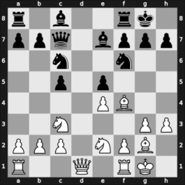 1957 DDR Ch 08th – Round 11 – Franz, Joachim – 0-1 – Zirngibl, Albert – G73