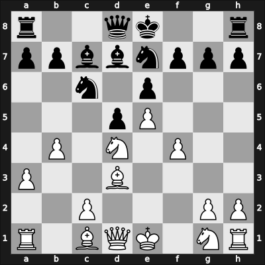 1957 DDR Ch 08th – Round 12 – Raetsch, Heinz – 0-1 – Golz, Werner – G75