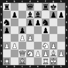 1957 DDR Ch 08th – Round 12 – Starck, Bodo – 1-0 – Franz, Joachim – G76