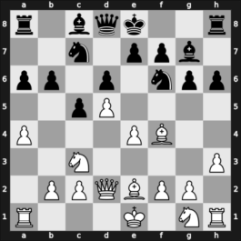 1957 DDR Ch 08th – Round 13 – Franz, Joachim – 1-0 – Raetsch, Heinz – G80