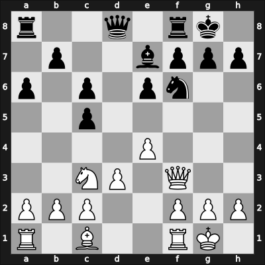 1957 DDR Ch 08th – Round 13 – Handel, Horst – 1/2-1/2 – Fuchs, Reinhart – G83