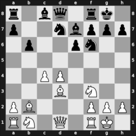 1957 Soemmerda (DDR Ch 08th) – Round 14 – Handel, Horst – 0-1 – Knothe, Karl – G86