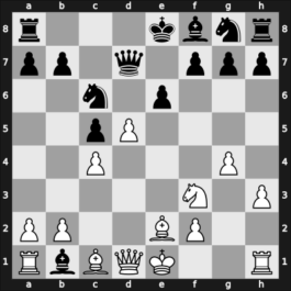 1957 DDR Ch 08th – Round 14 – Braun, Gottfried, Dr. – 0-1 – Franz, Joachim – G92