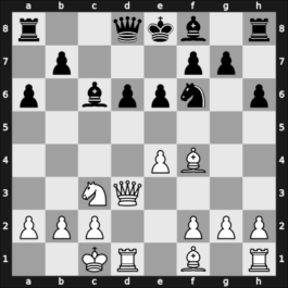 1957 DDR Ch 08th – Round 15 – Hartmann, Klaus – 1/2-1/2 – Malich, Burkhard, Dr. – G96