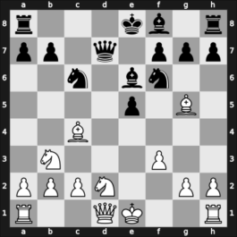 1957 DDR Ch 08th – Round 16 – Raetsch, Heinz – 1-0 – Zirngibl, Albert – G103
