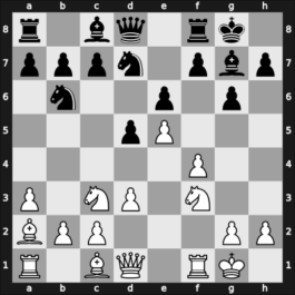 1957 DDR Ch 08th – Round 16 – Handel, Horst – 1/2-1/2 – Hartmann, Klaus – G105