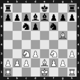 1957 DDR Ch U18 – Round 4 – Nitsche, Werner – 1/2-1/2 – Hennings, Artur – G8