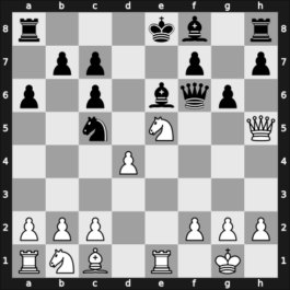 1957 DDR Ch U18 – Round 7 – Hennings, Artur – 1/2-1/2 – Wagner, Herbert – G13