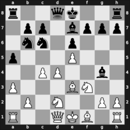 1957 DDR Ch U18 – Round 12 – Boehnisch, Manfred – 1/2-1/2 – Hennings, Artur – G22