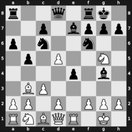 1957 DDR Ch U18 – Round 16 – Wejnar, Franz – 1/2-1/2 – Neukirch, Detlef – G30