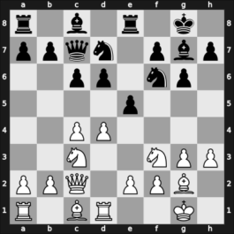 1957 Danmarksmesterskabet – Round 1 – Lauridsen, Evald – 0-1 – Andersen, Borge – G1