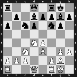 1957 Danmarksmesterskabet – Round 6 – Pedersen, Eigil – 0-1 – Andersen, Borge – G20